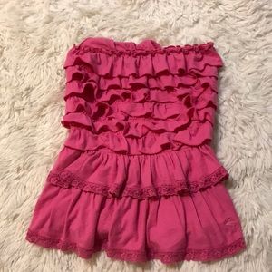 Abercrombie pink blouse